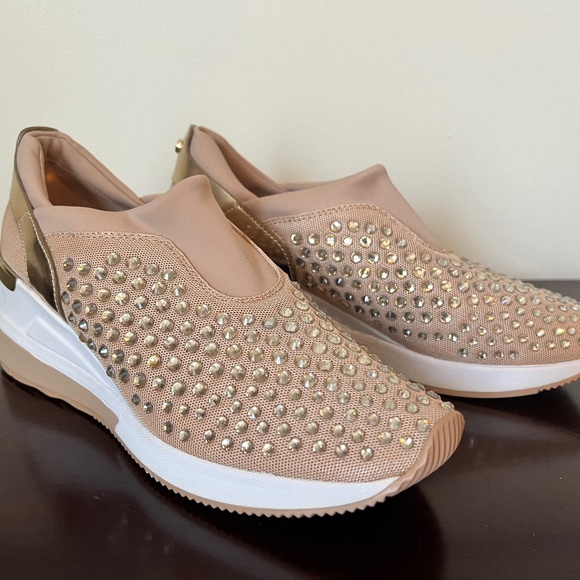 MICHAEL Michael Kors Shoes - Michael Kors Maloy Rhinestone Slip On Shoe